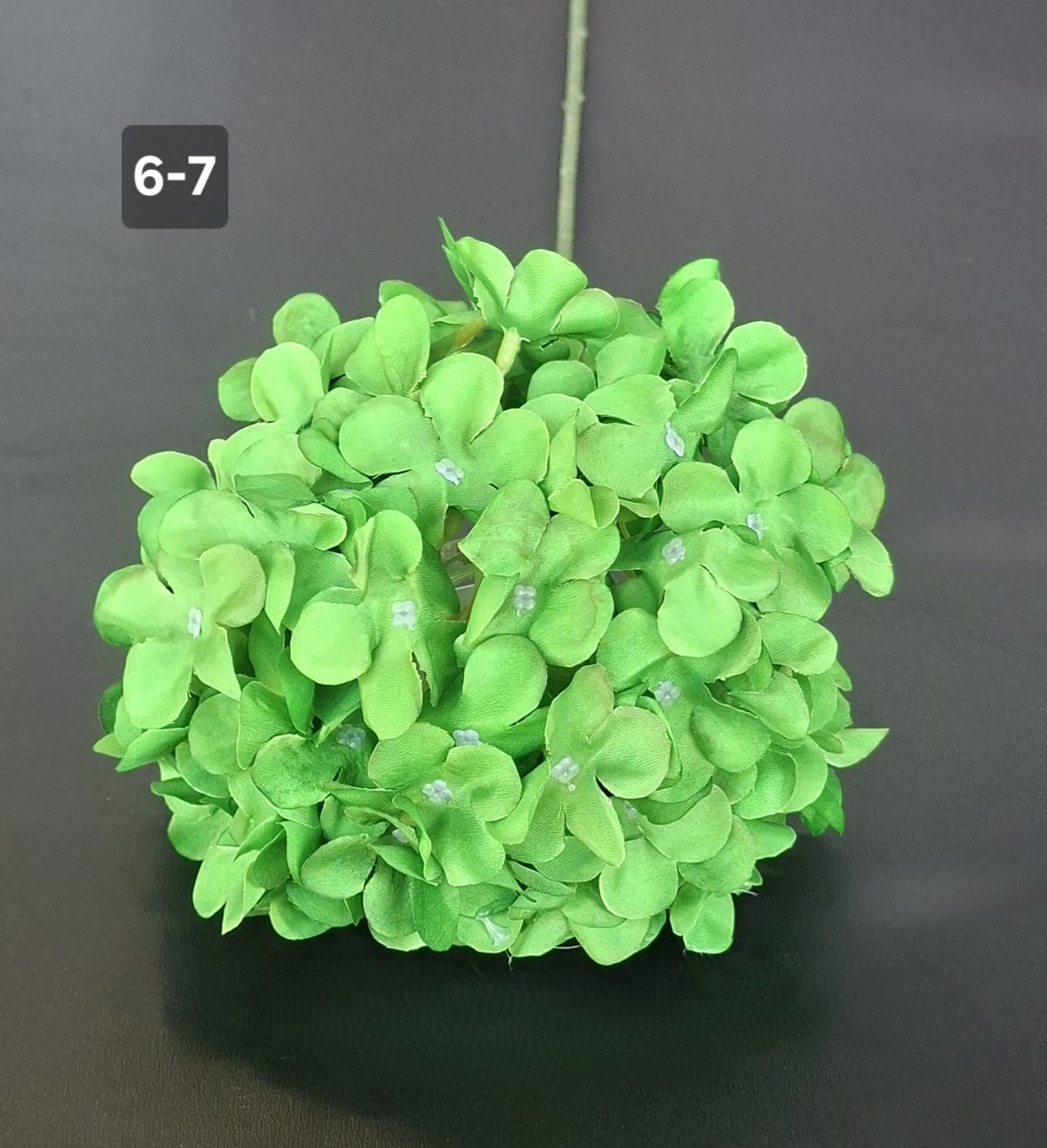 Fir Hortensie artificială verde - 70cm